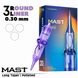 1003RLT (0,30 мм) Картриджі тату Mast PRO (контур) 20 шт mast1003 фото 1