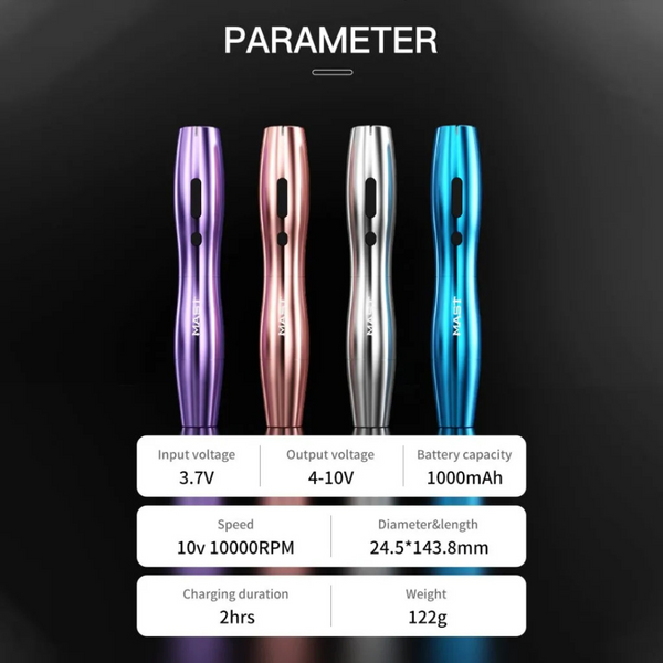 Машинка для перманентного макияжа Mast Mast P20 WQP-021 Pink 0000075544 фото