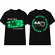 Футболка MOLONG / MO Tattoo Supply, зелёный принт (2XL)