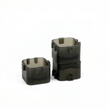 10 шт Пластиковые капсы Modul Ink Cup для тату-краски, чёрные (полупрозрачные) 995544666 фото