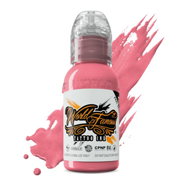 15 мл Тату фарба Flying Pig Pink World Famous 009998777266 фото