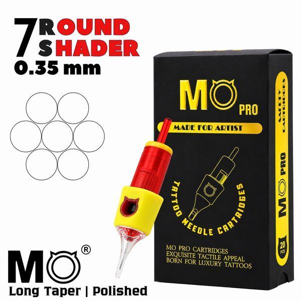 1207RS (0,35мм) Картриджі тату MO PRO (зафарбування) 20 шт фото