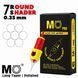 1207RS (0,35мм) Картриджі тату MO PRO (зафарбування) 20 шт