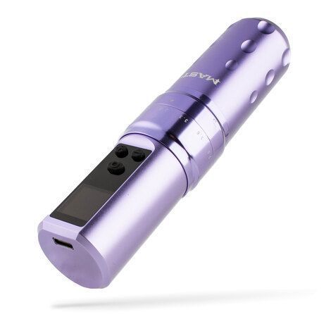 Бездротова тату машинка Mast Fold 2 Pro (2 акумулятора) \ Purple 0000888477-1 фото