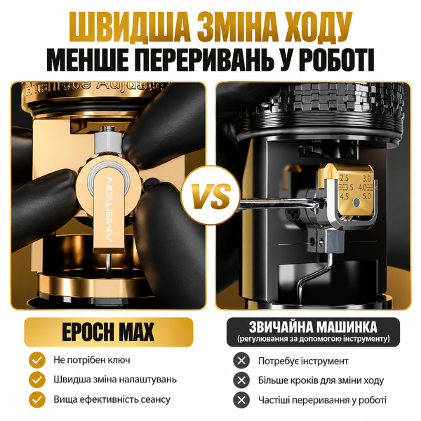 Беспроводная тату-машинка Ambition Epoch Max (1 аккумулятор) фото