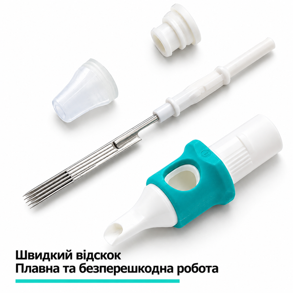 1214RS (0,35мм) Картриджи тату MO 1 шт фото
