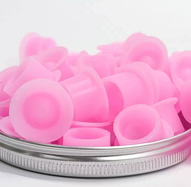 300 шт Колпачки силиконовые PINK 13 мм 78934858 фото