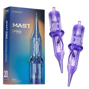0803RS (0,25 мм) Картриджі тату Mast PRO (зафарбування) 1 шт mast0803RS фото