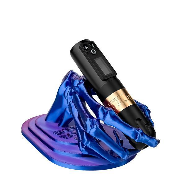Фірмова підставка для тату - машинки від Sketch Tattoo Purple&ndash;Blue 0043356 фото