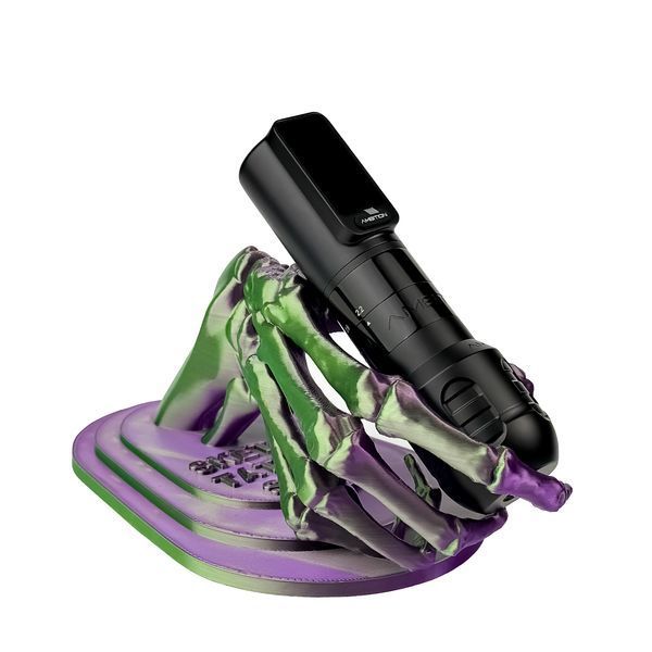 Фірмова підставка для тату - машинки від Sketch Tattoo Purple Green Chameleon 22043356 фото