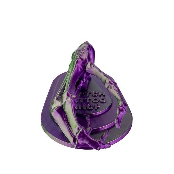 Фірмова підставка для тату - машинки від Sketch Tattoo Purple Green Chameleon 22043356 фото