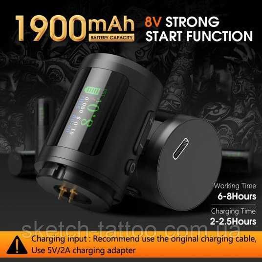 Купить Беcпроводная тату машинка Ambition Ninja Ultra 8855568 в