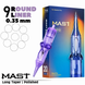1209RL (0,35 мм) Картриджи тату Mast PRO (контур) 20 шт mast1209 фото 1