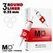 1203RL (0,35мм) Картриджи тату MO GEN 2 (контур) 20 шт